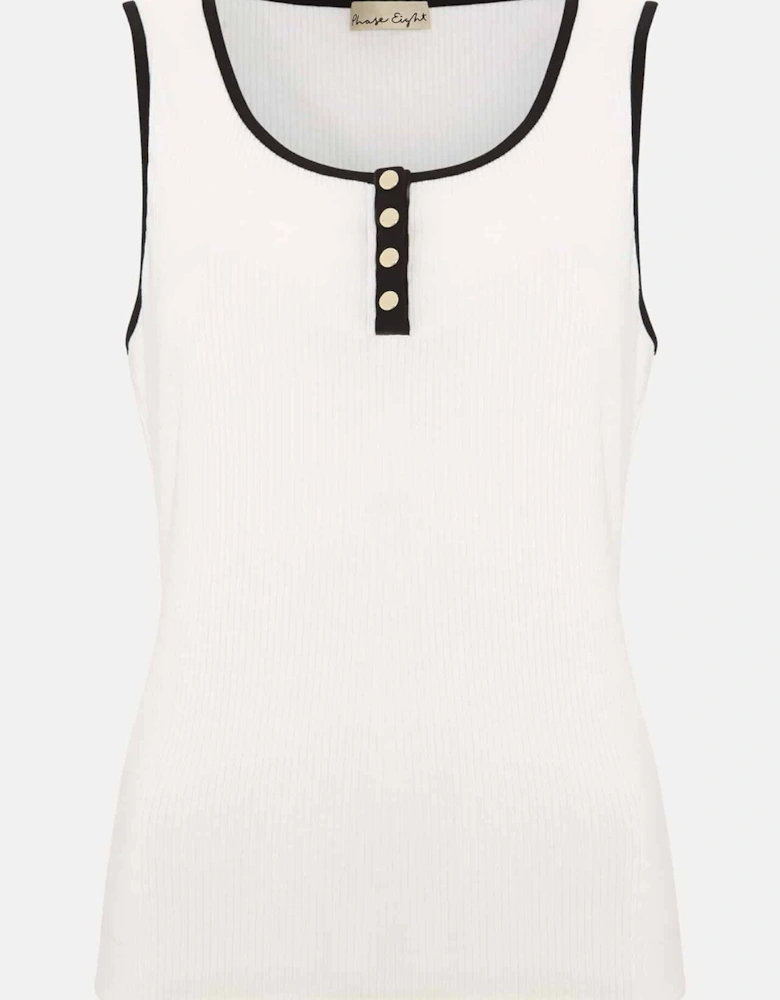 Rylan Contrast Detail Vest Top