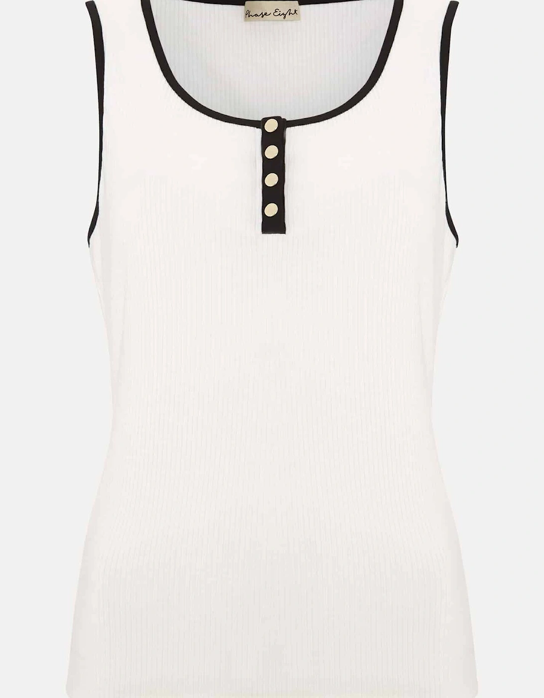 Rylan Contrast Detail Vest Top