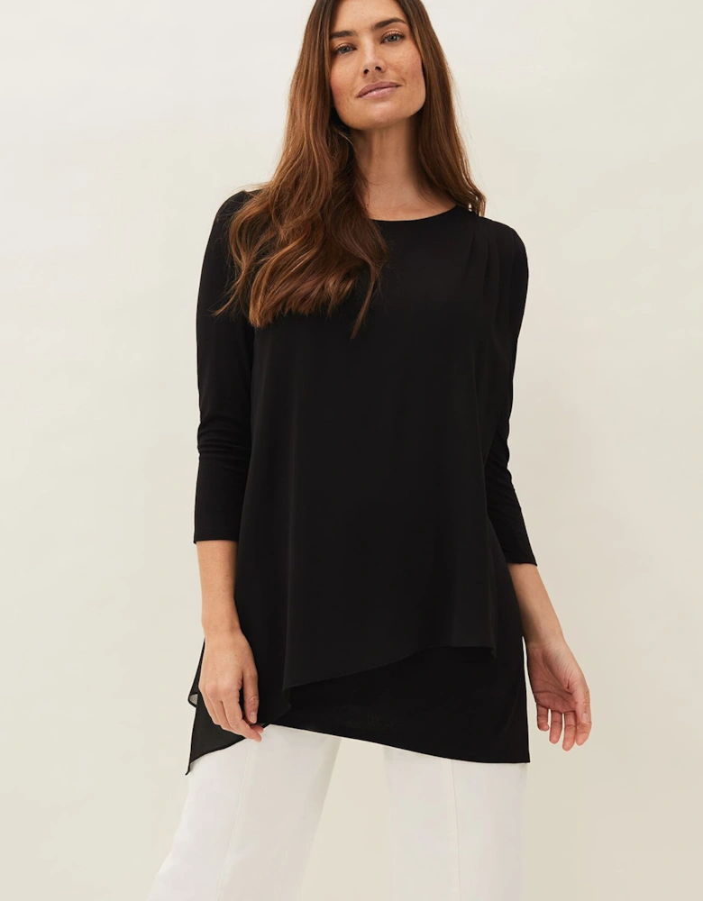 Mika Ruched Longline Top