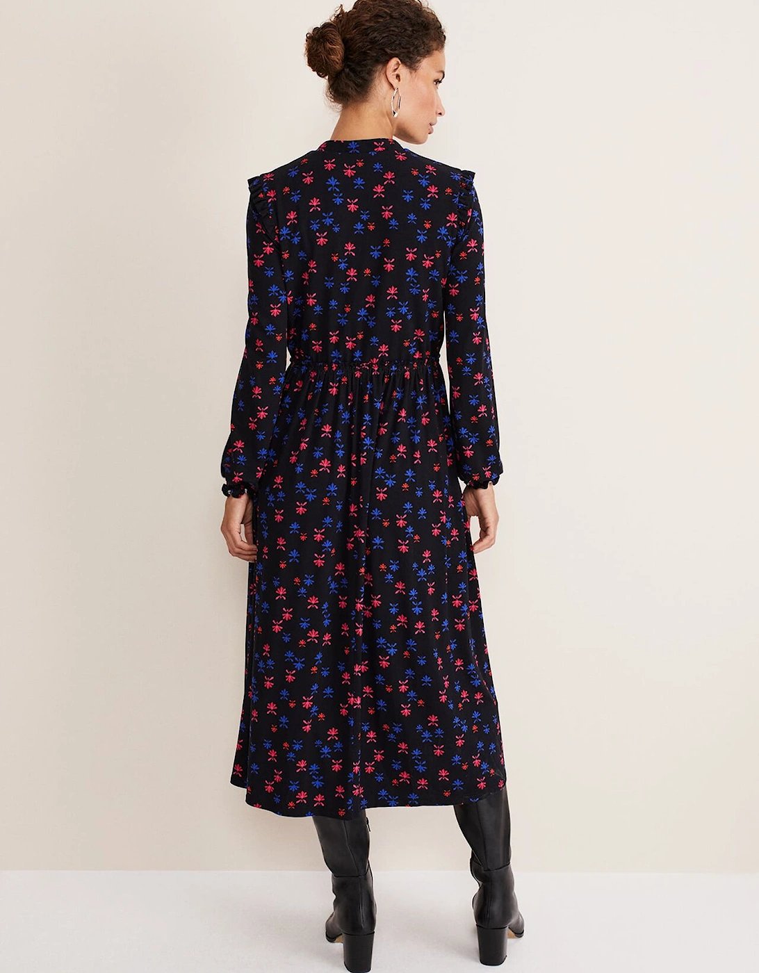 Karleen Ditsy Midi Dress