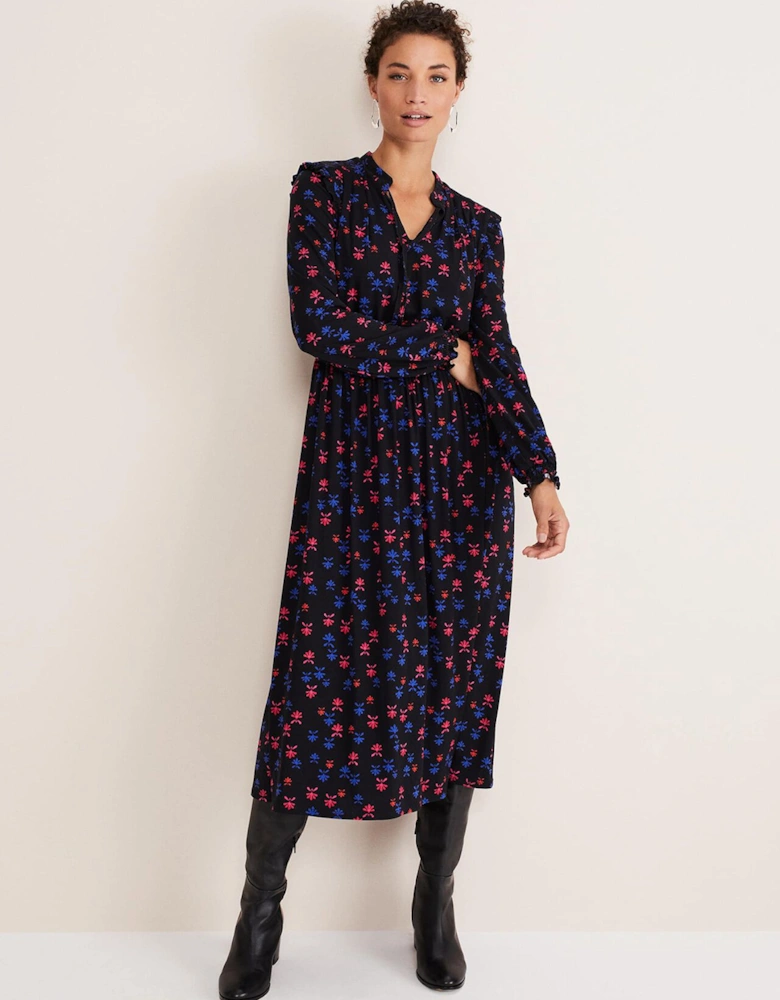 Karleen Ditsy Midi Dress