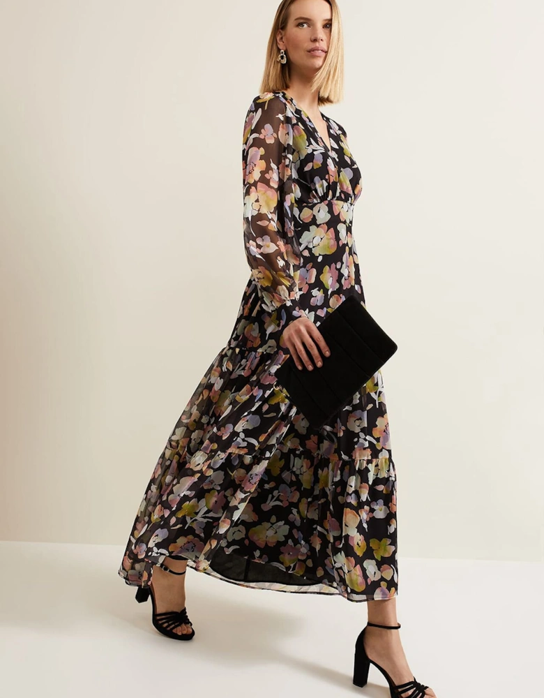 Sandra Floral Maxi Dress