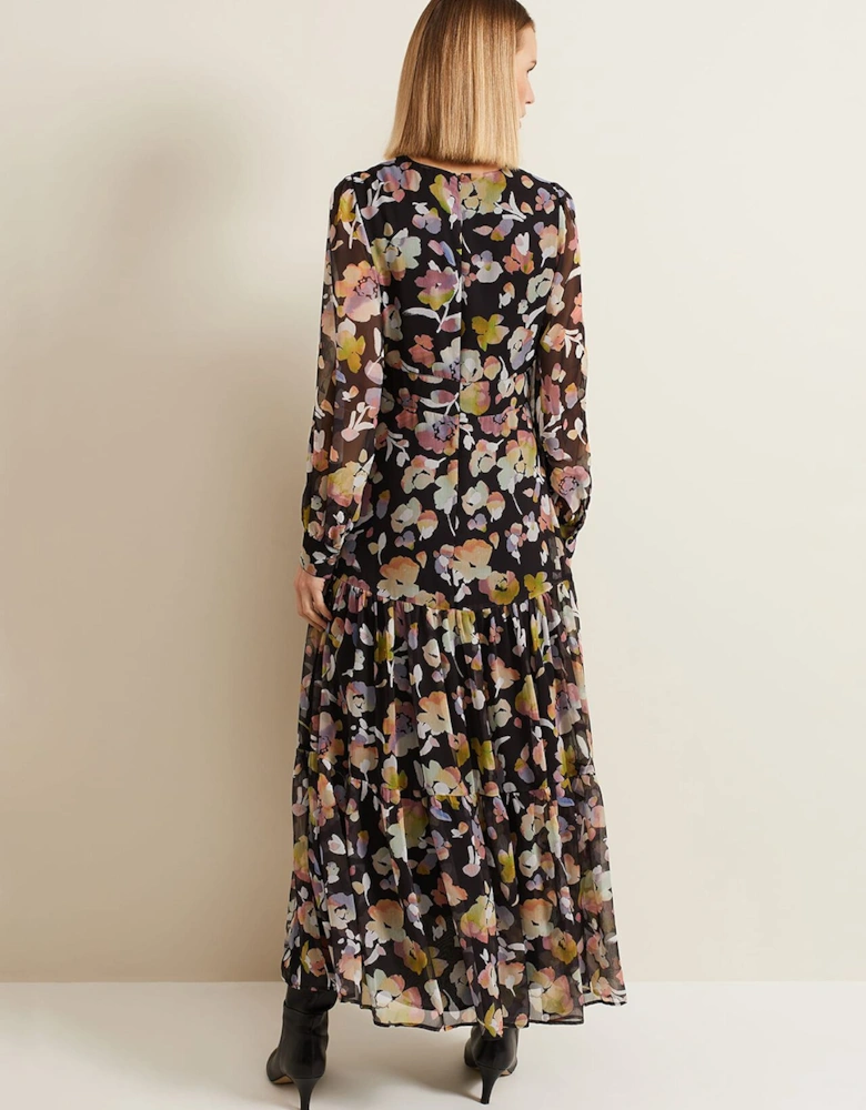 Sandra Floral Maxi Dress