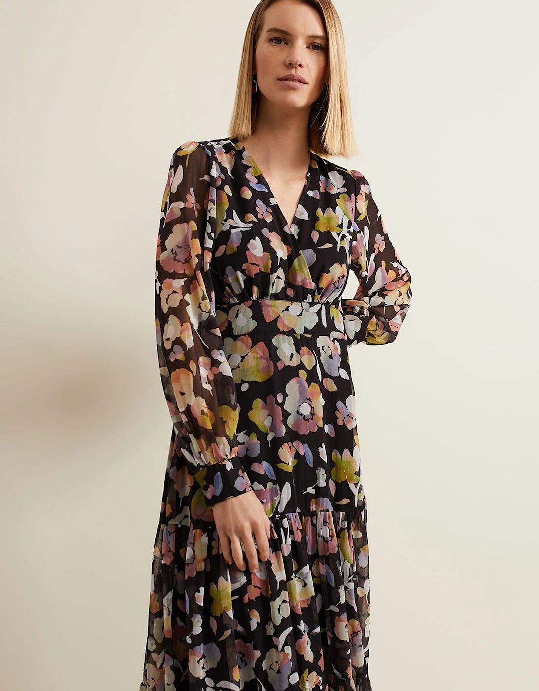 Sandra Floral Maxi Dress