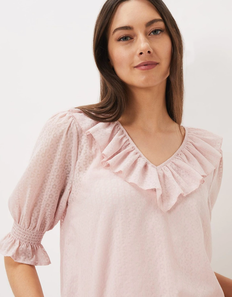 Chiarra Ruffle Collar Blouse