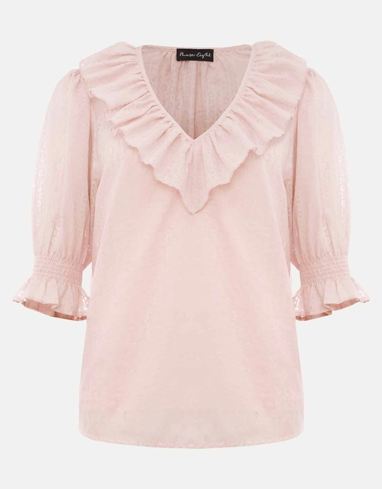 Chiarra Ruffle Collar Blouse