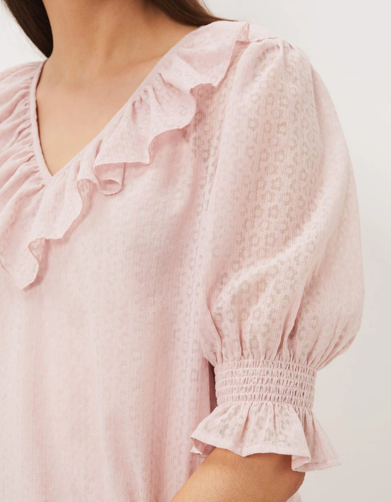 Chiarra Ruffle Collar Blouse