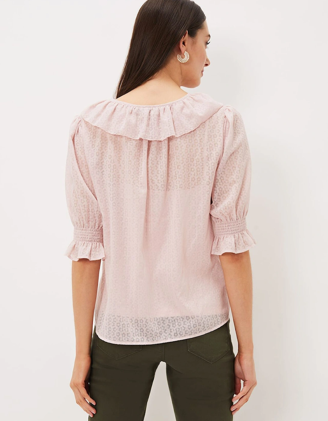 Chiarra Ruffle Collar Blouse