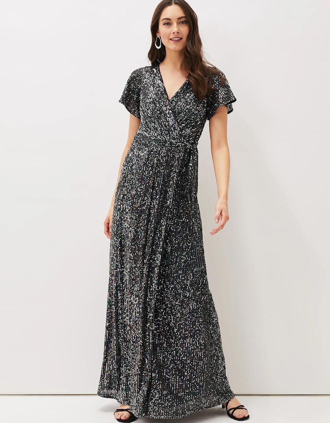 Amily Sequin Maxi Dress, 9 of 8