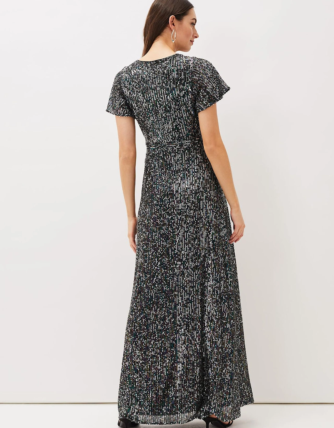 Amily Sequin Maxi Dress