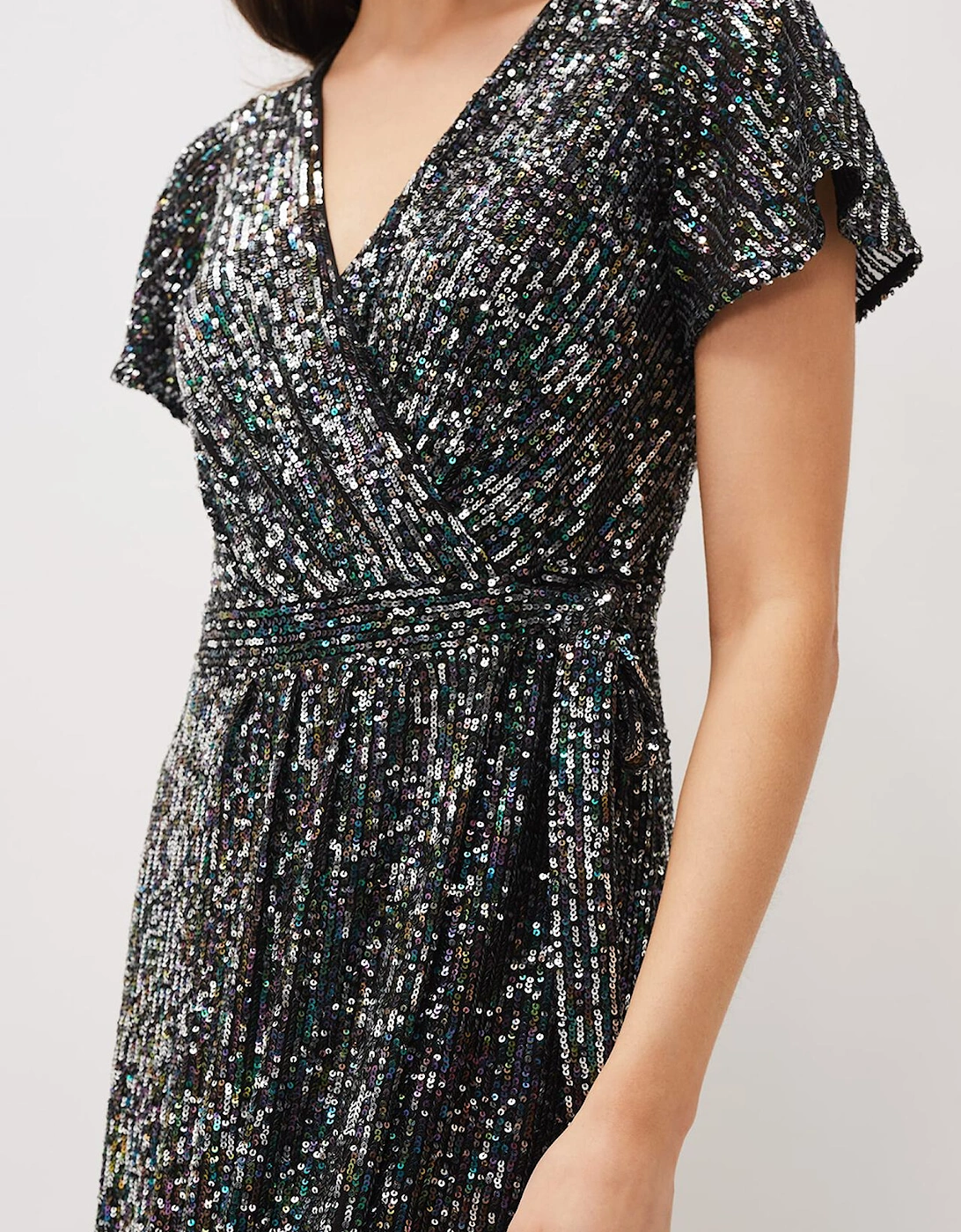 Amily Sequin Maxi Dress