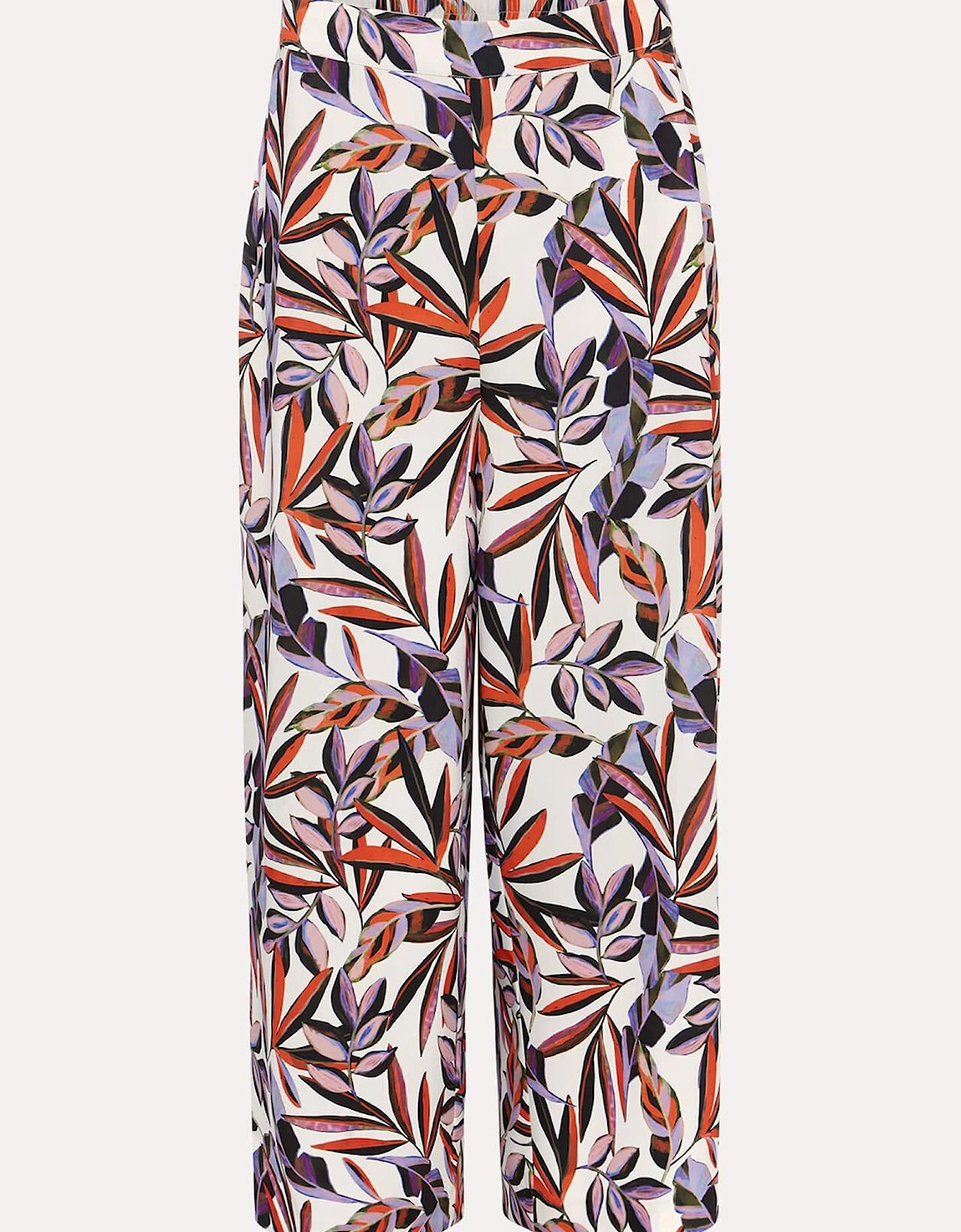 Lois Leaf Print Culottes