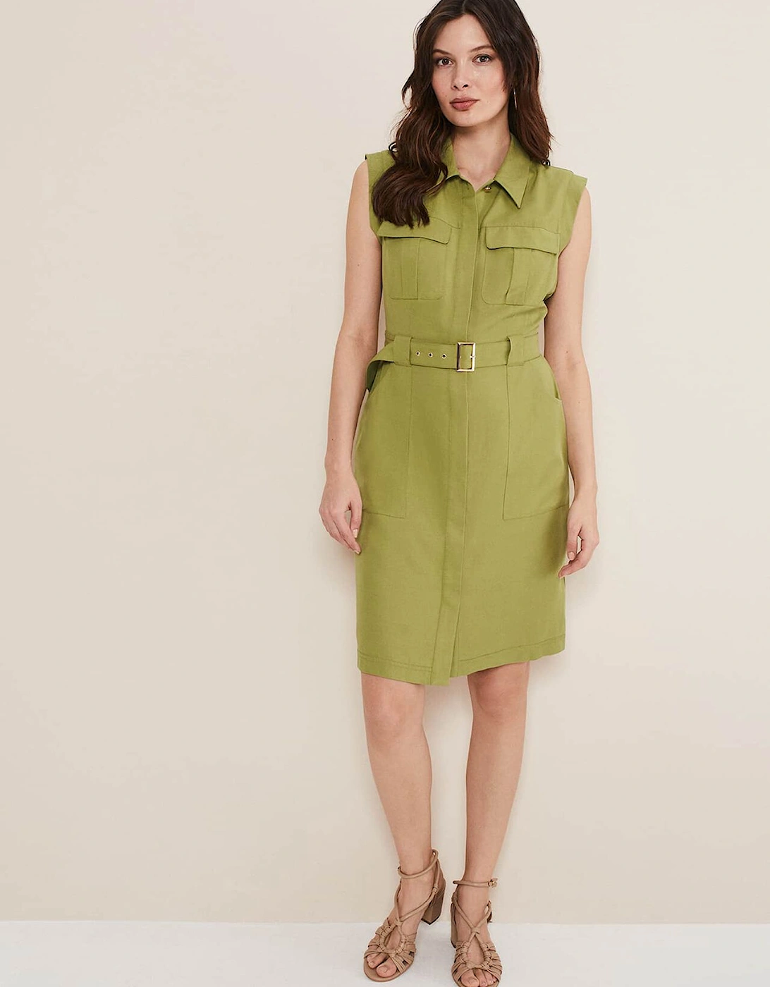 Miruna Utility Shift Dress