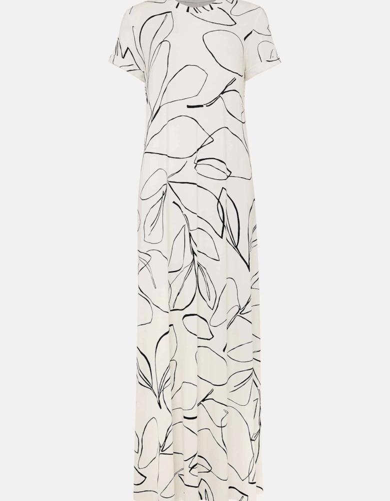 Fifi Floral T-Shirt Maxi Dress