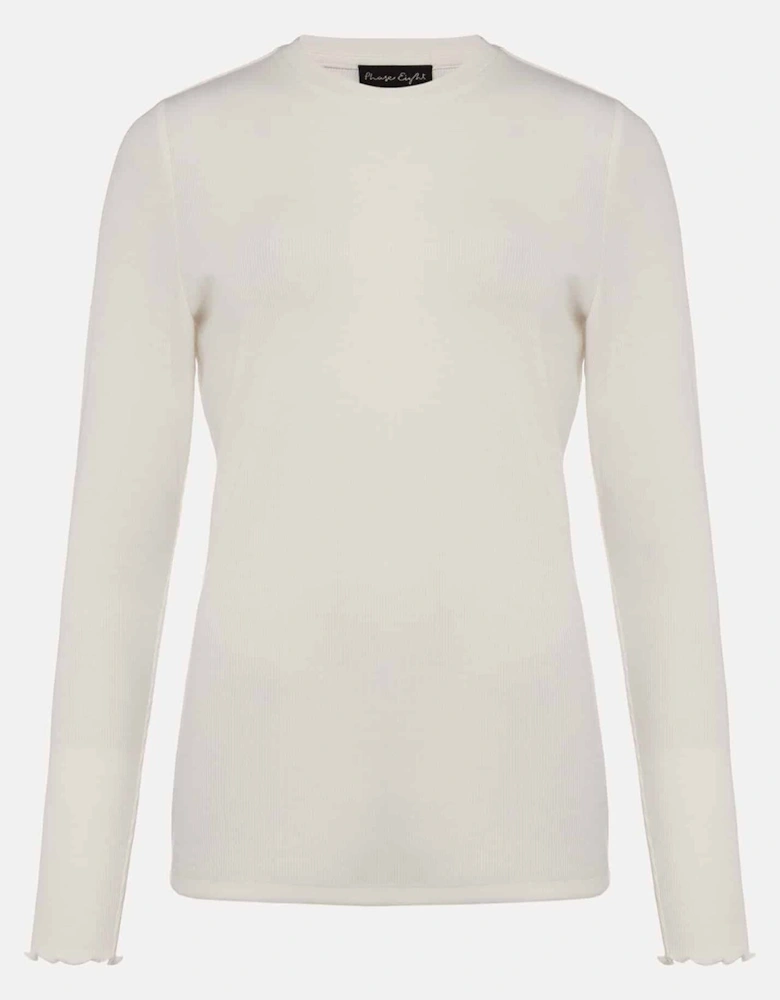 Cally Ribbed Jersey Top