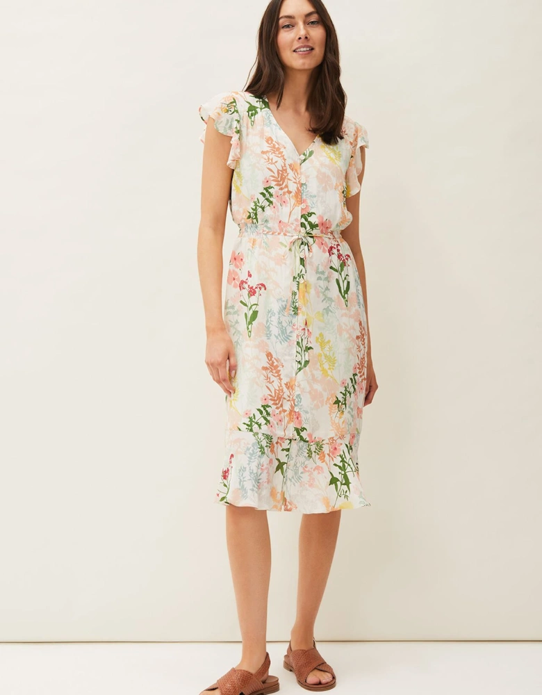 Remee Floral Shirt Dress