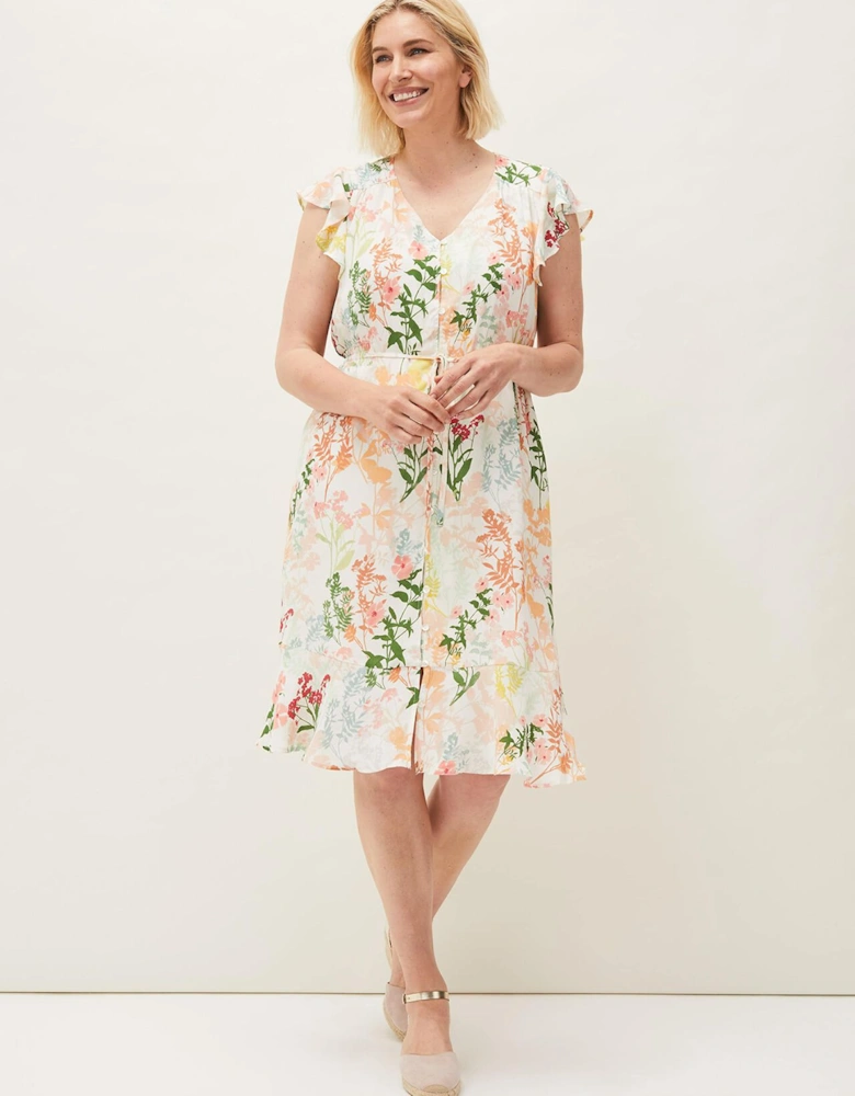 Remee Floral Shirt Dress