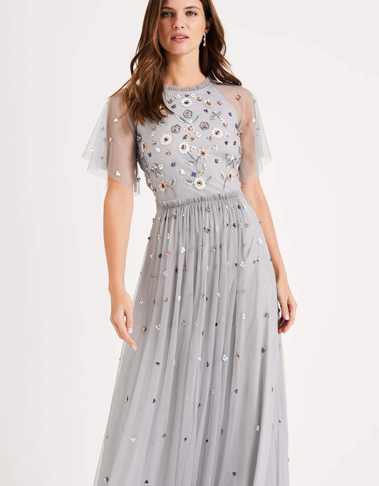 Celestra Embellished Maxi Dress