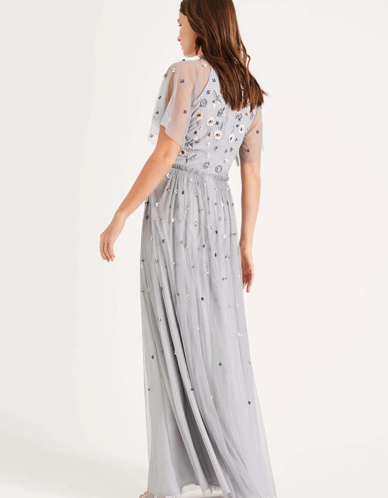 Celestra Embellished Maxi Dress