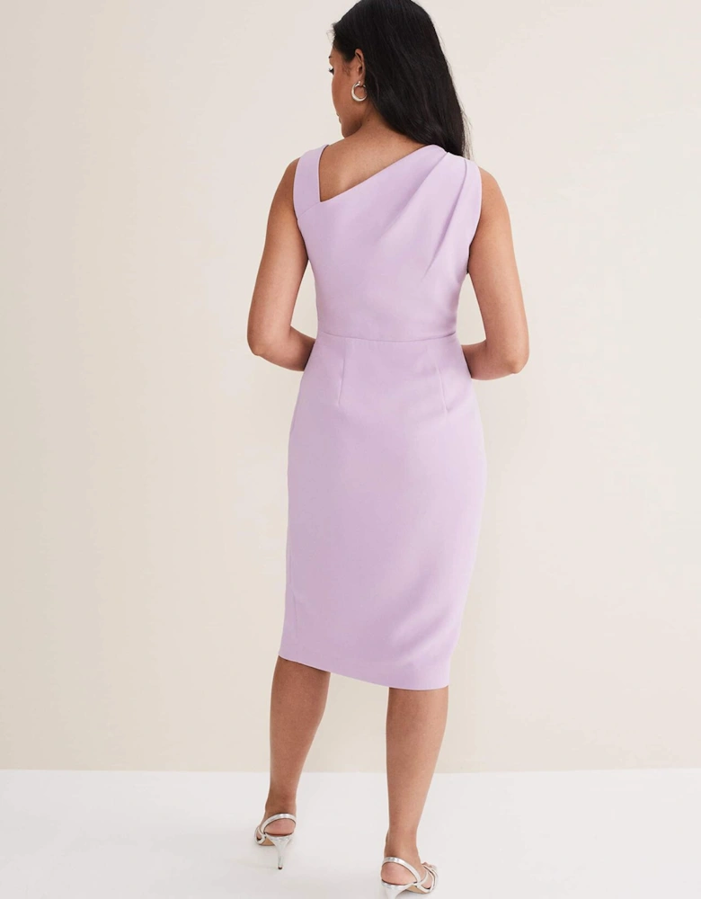 Petite Emmie Asymmetric Hem Dress