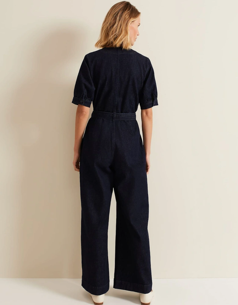 Florisa Denim Jumpsuit