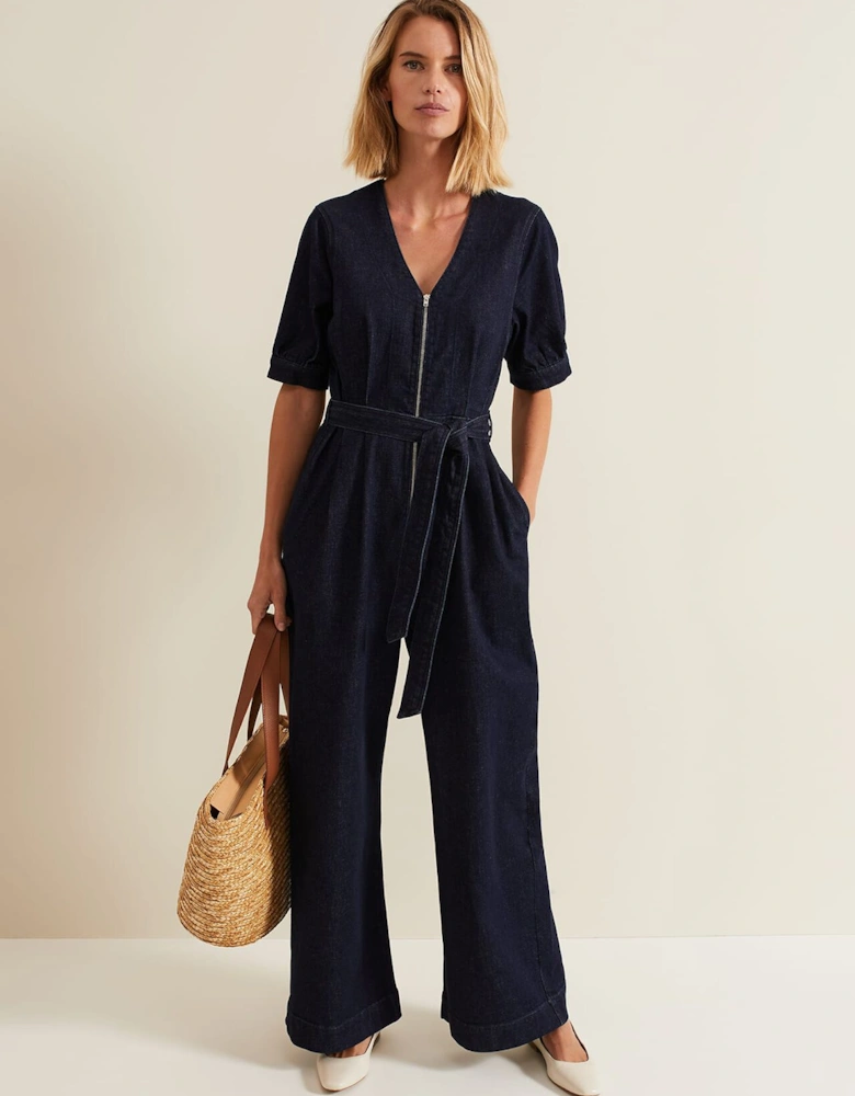 Florisa Denim Jumpsuit