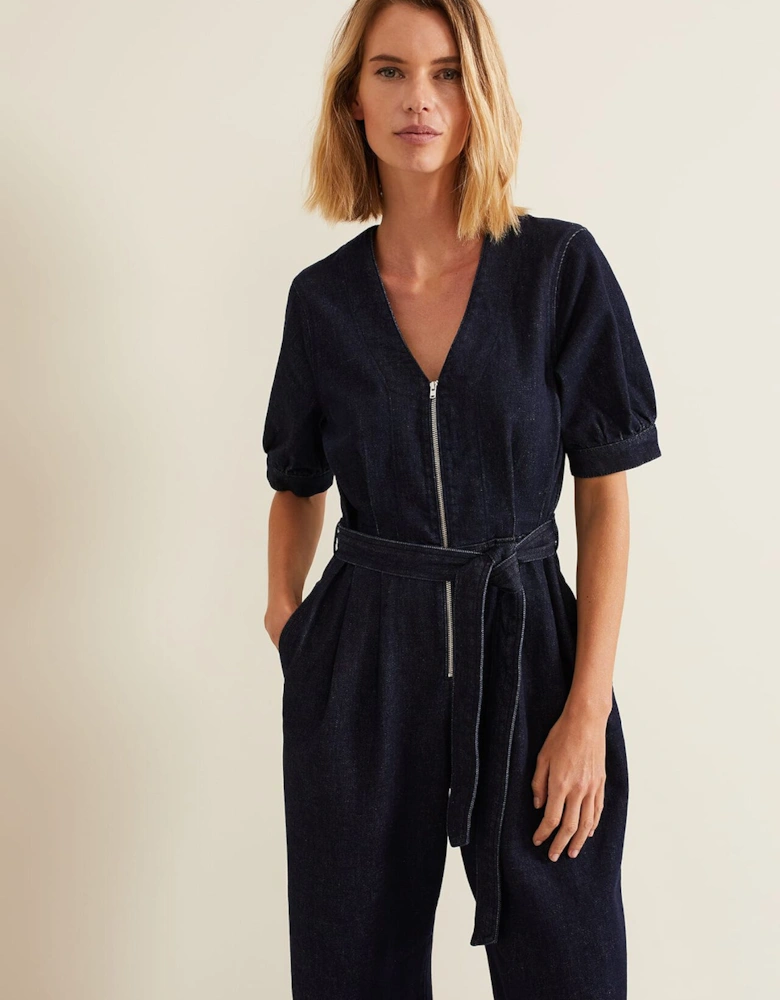 Florisa Denim Jumpsuit