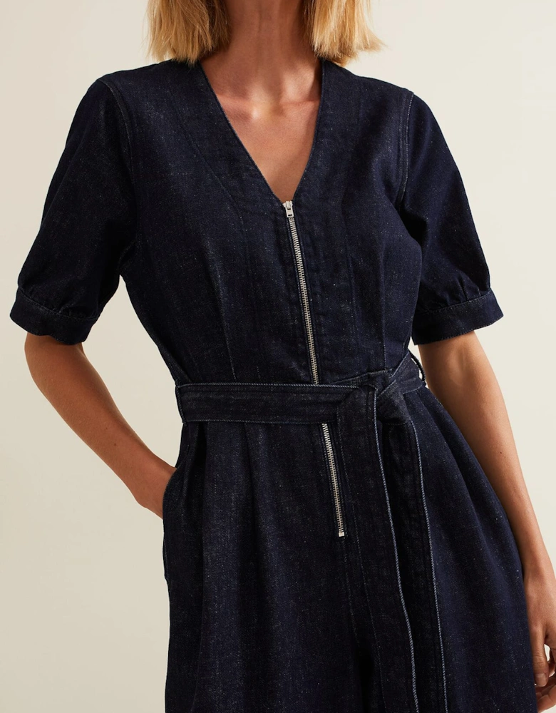 Florisa Denim Jumpsuit