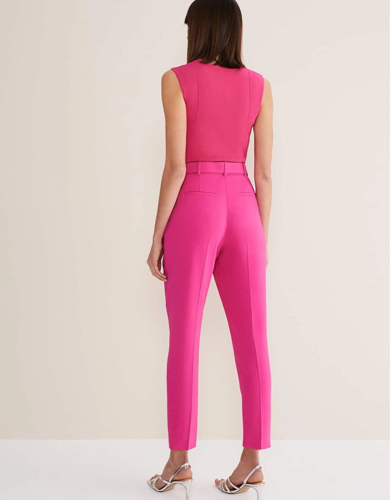 Adria Belted Cigarette Trousers