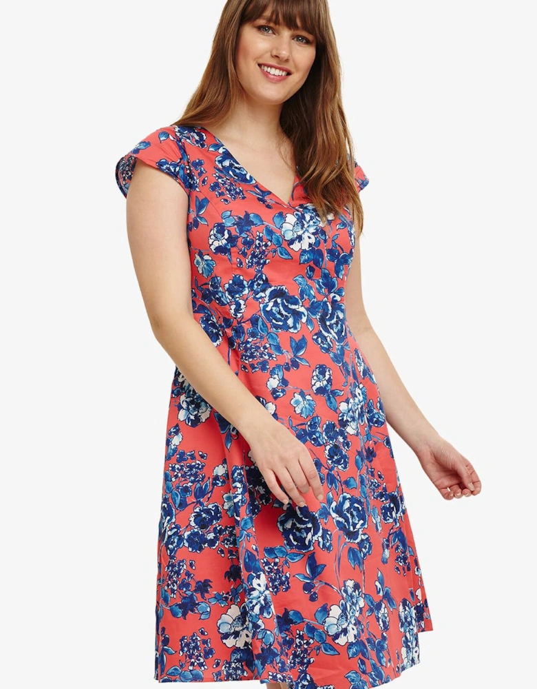 Martelle Printed Dress