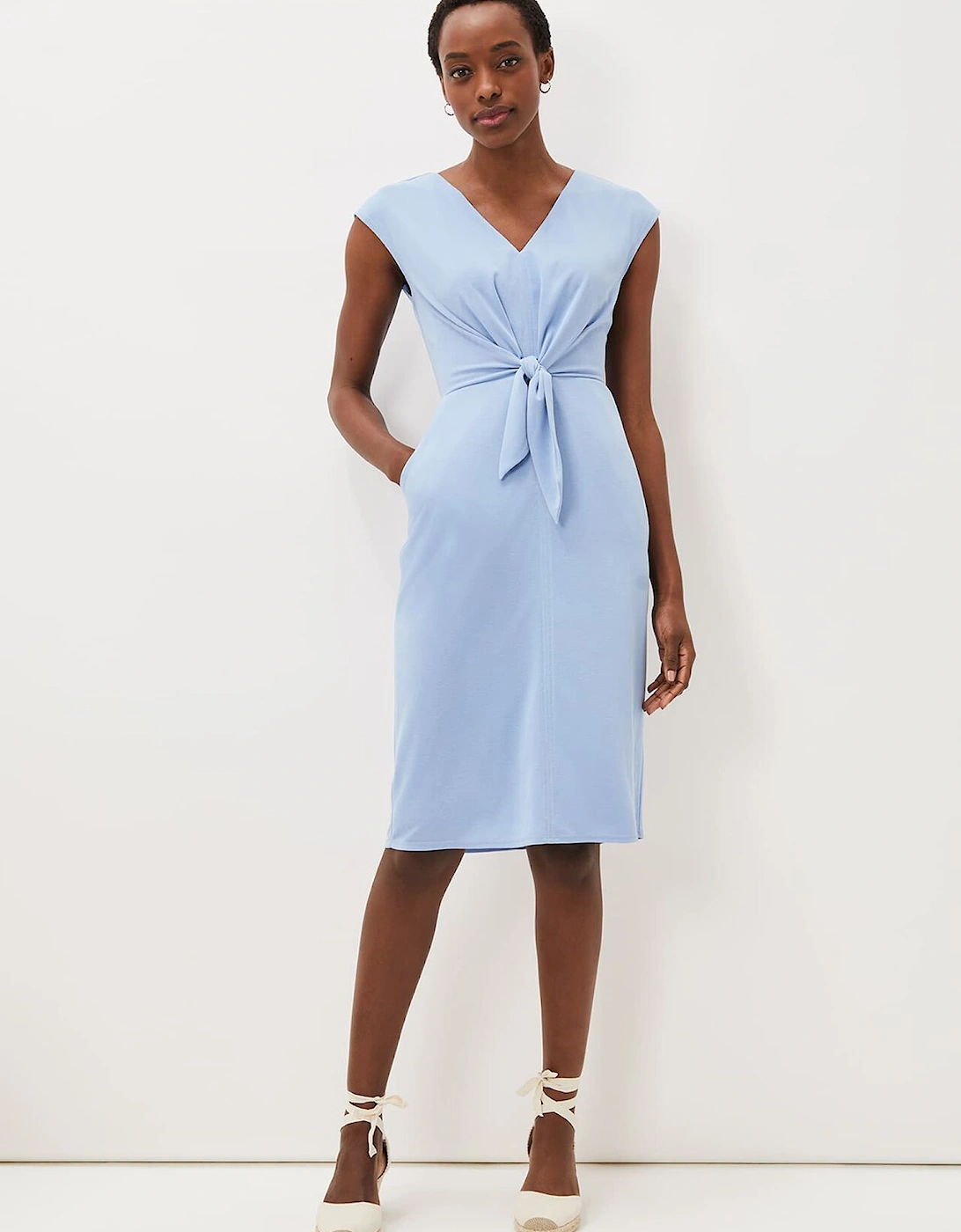 Adeliade Tie Front Dress