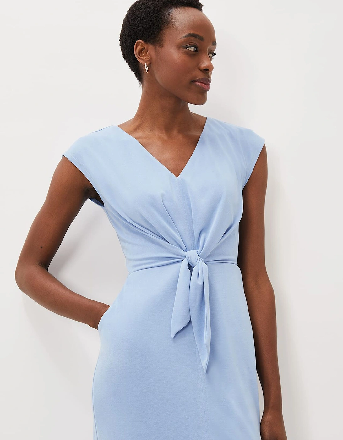 Adeliade Tie Front Dress