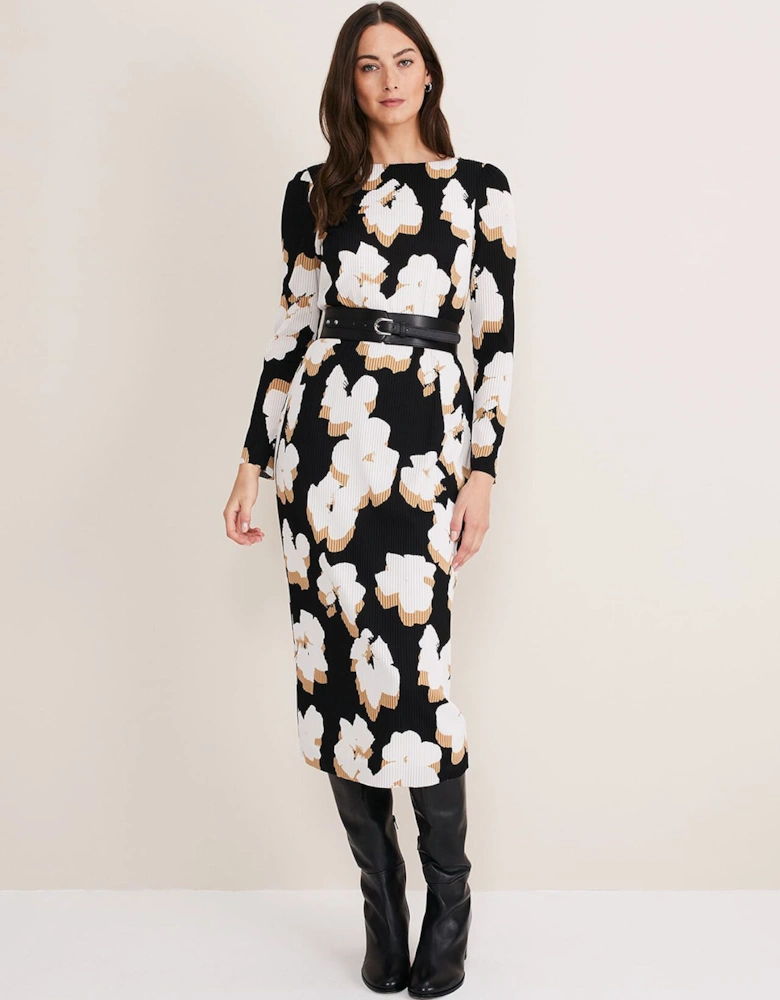 Kinzlee Printed Jersey Dress