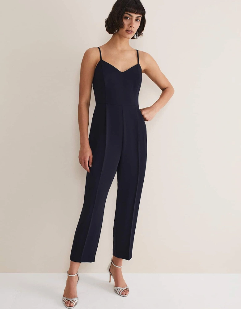 Leonora Chiffon Overlay Jumpsuit