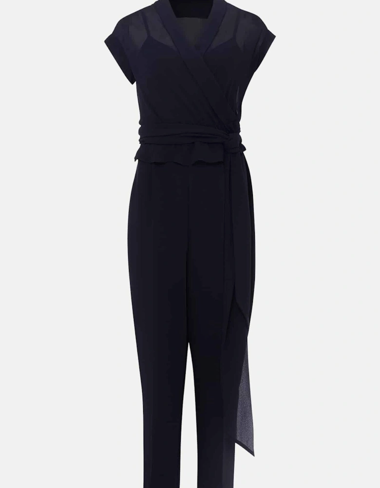 Leonora Chiffon Overlay Jumpsuit