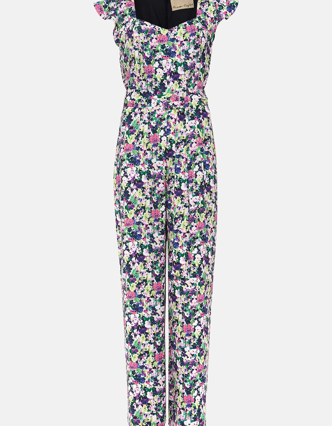 Arya Floral Frill Jumpsuit