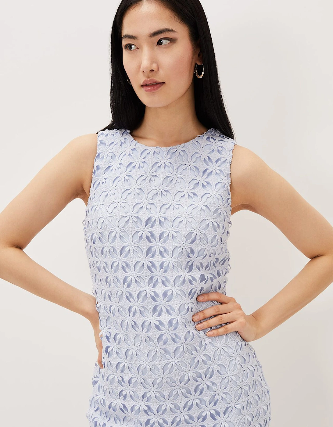 Novah Lace Midi Dress