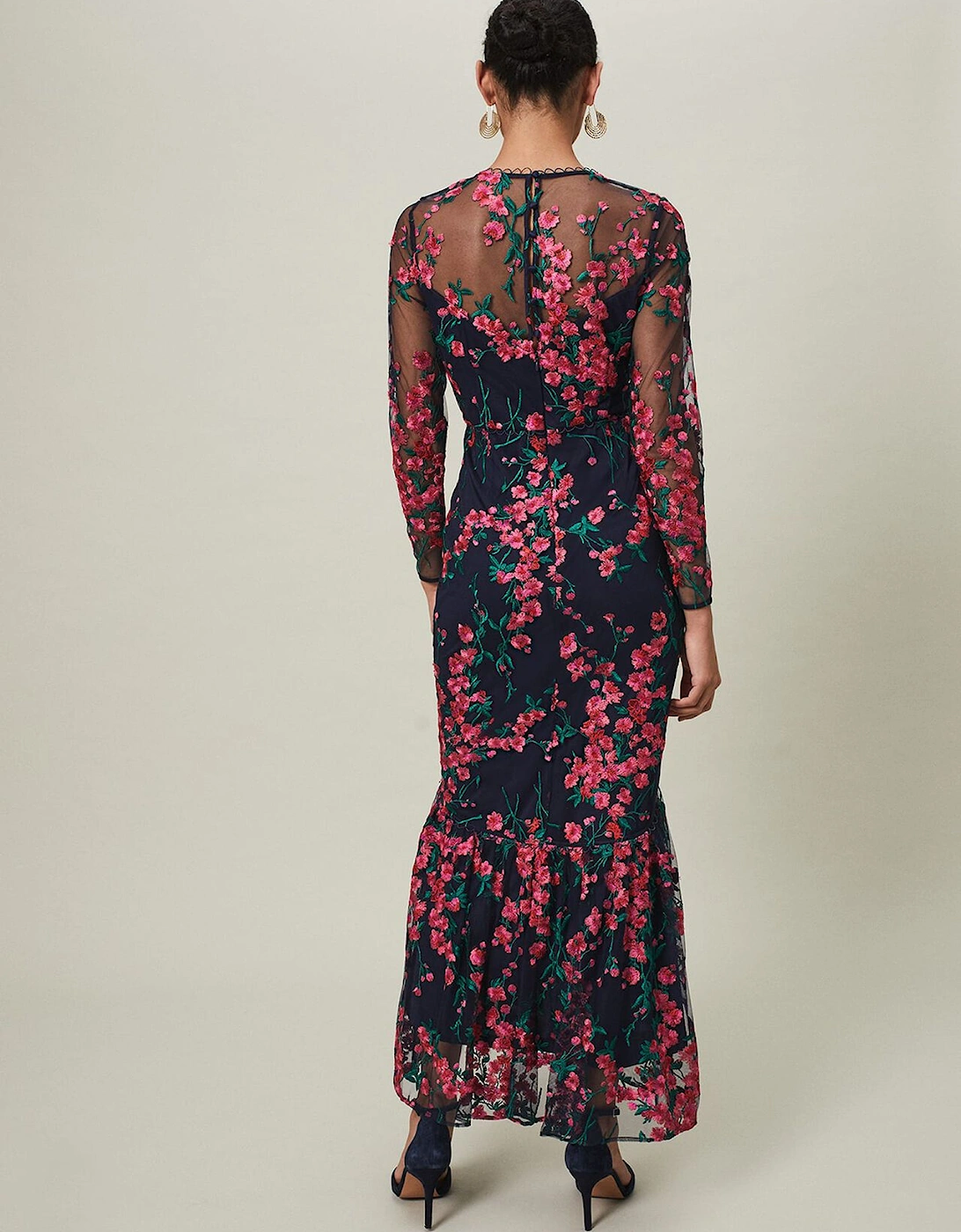 Trisha Embroidered Maxi Dress