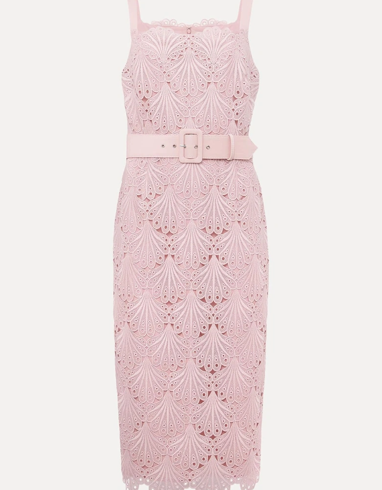 Carrie Midi Lace Dress