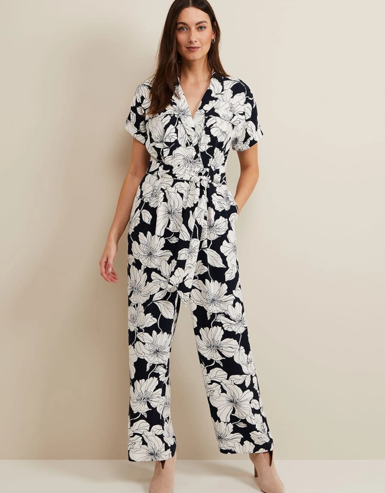 Constance Floral Jumpsuit