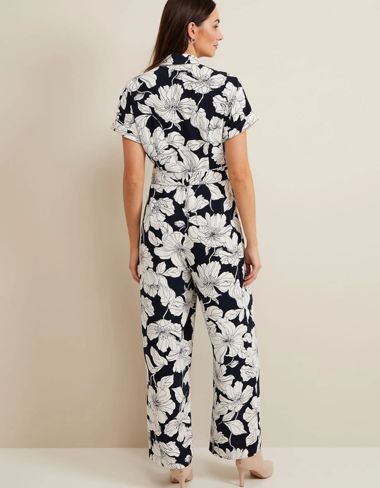 Constance Floral Jumpsuit