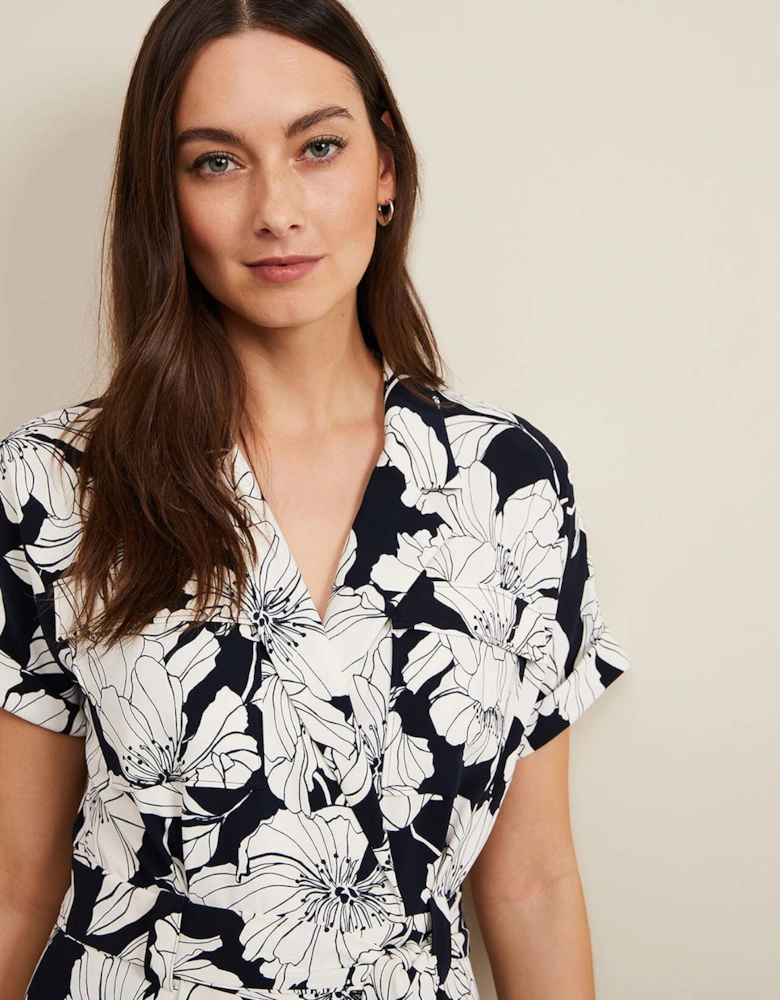 Constance Floral Jumpsuit