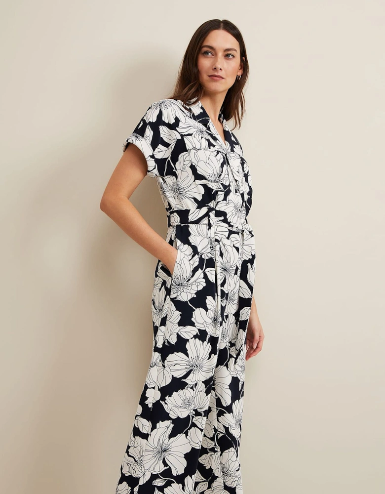 Constance Floral Jumpsuit