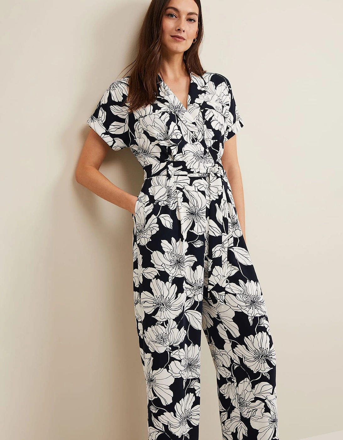 Constance Floral Jumpsuit