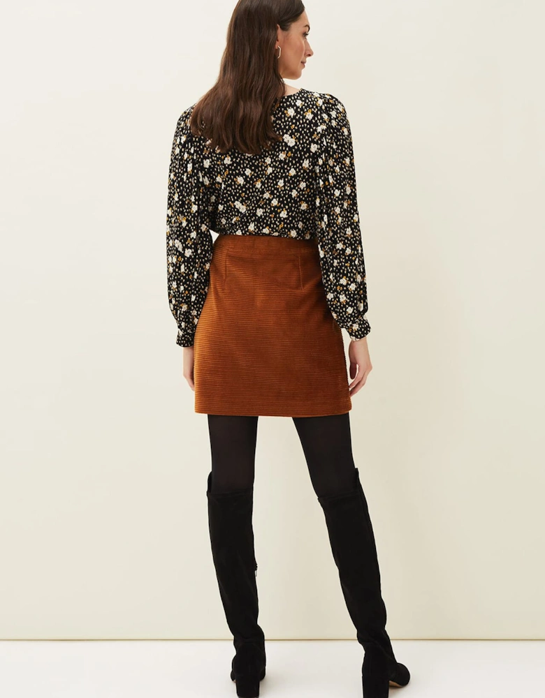 Kennedy Corduroy Mini Skirt