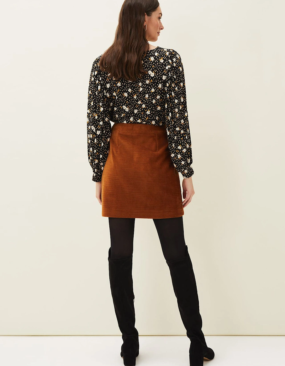 Kennedy Corduroy Mini Skirt