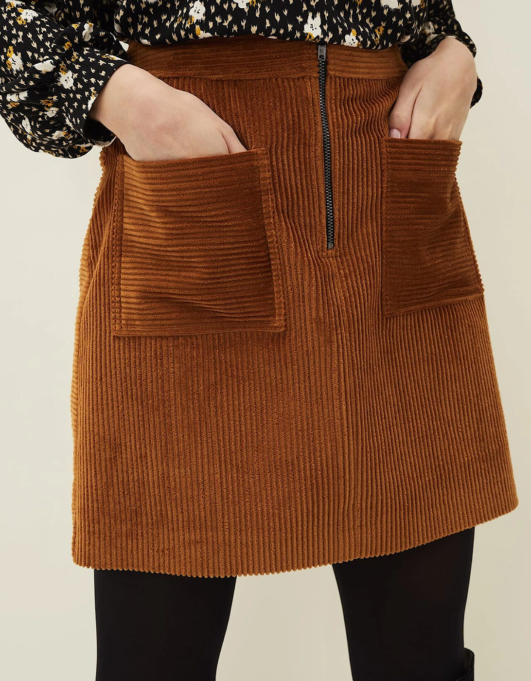 Kennedy Corduroy Mini Skirt