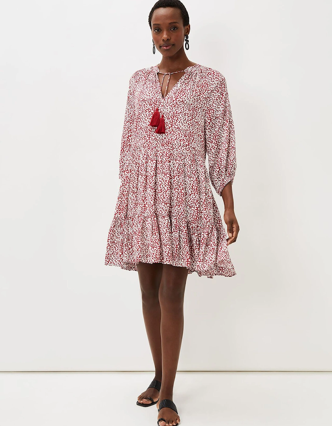 Lara Print Swing Dress