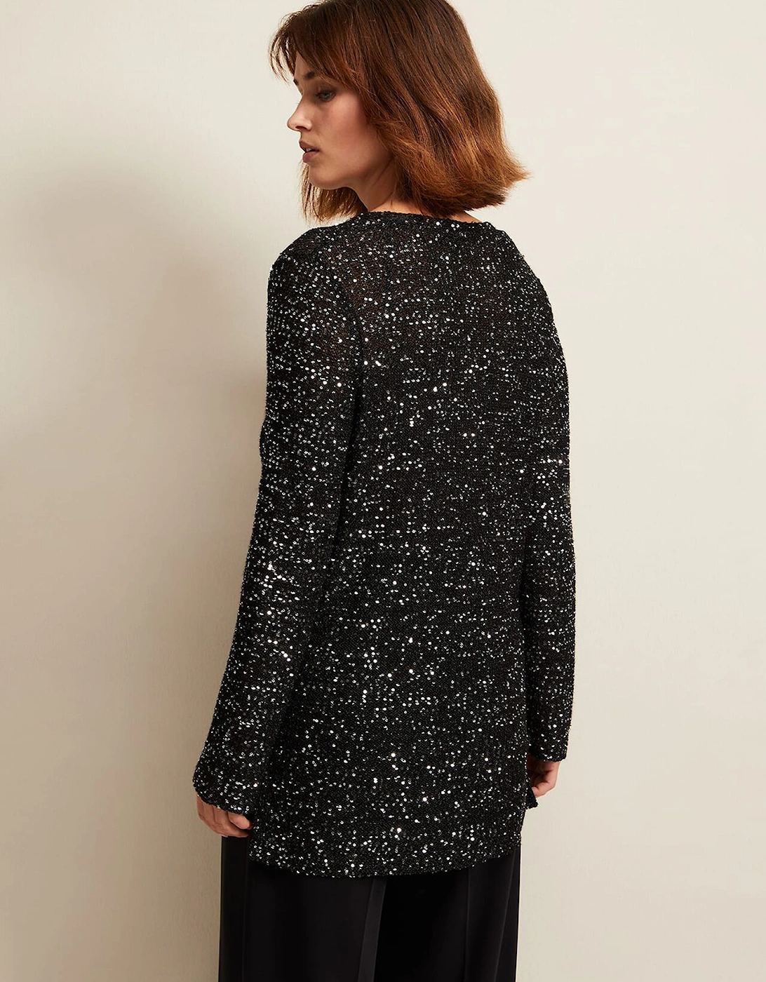 Juanna Sequin Knitted Top