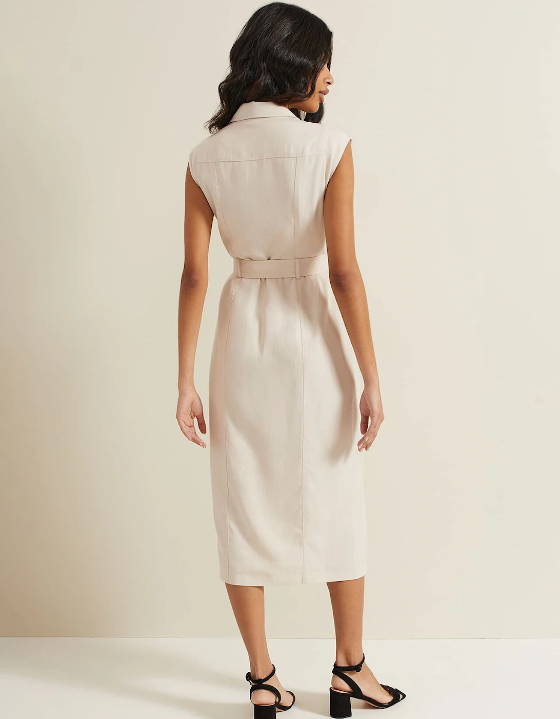 Kristal Utility Midi Dress